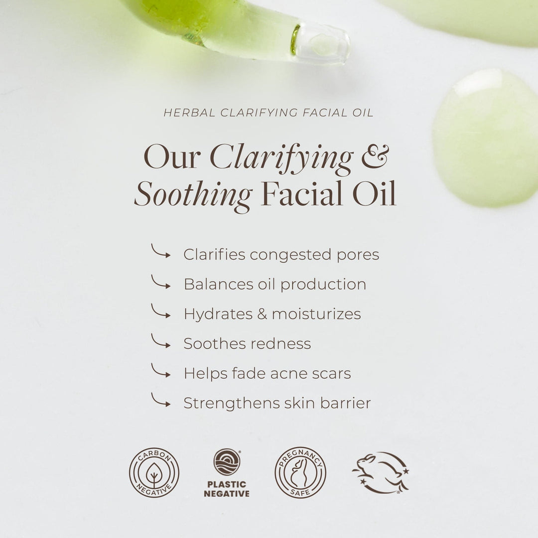 Herbal Clarifying Facial Oil - Echo Market