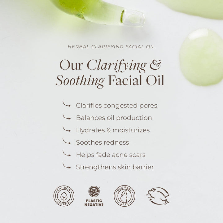 Herbal Clarifying Facial Oil - Echo Market