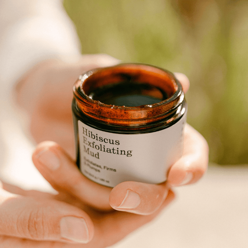 Hibiscus Exfoliating Mud Mask and Scrub (New) - Echo Market