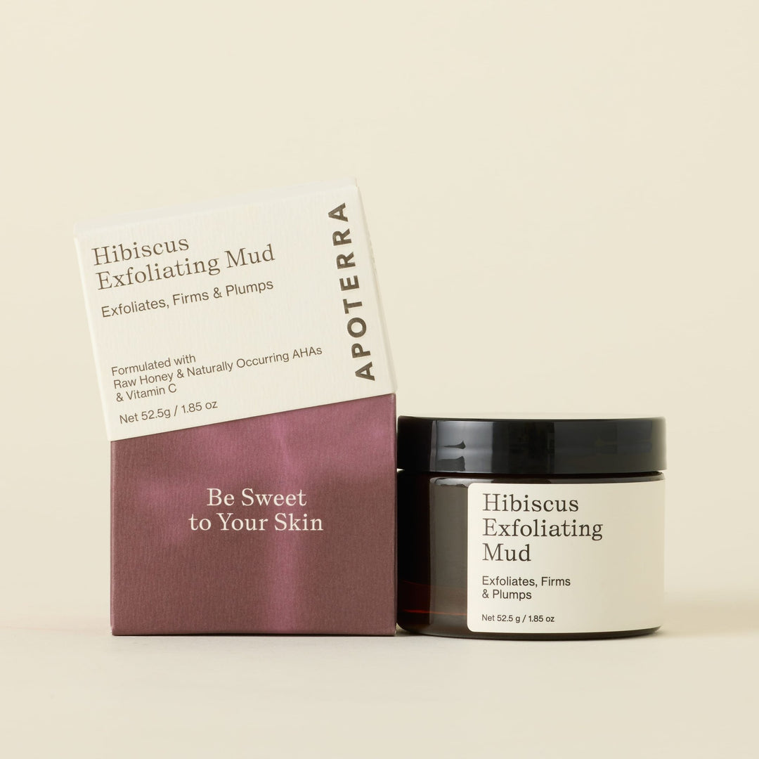Hibiscus Exfoliating Mud Mask and Scrub (New) - Echo Market