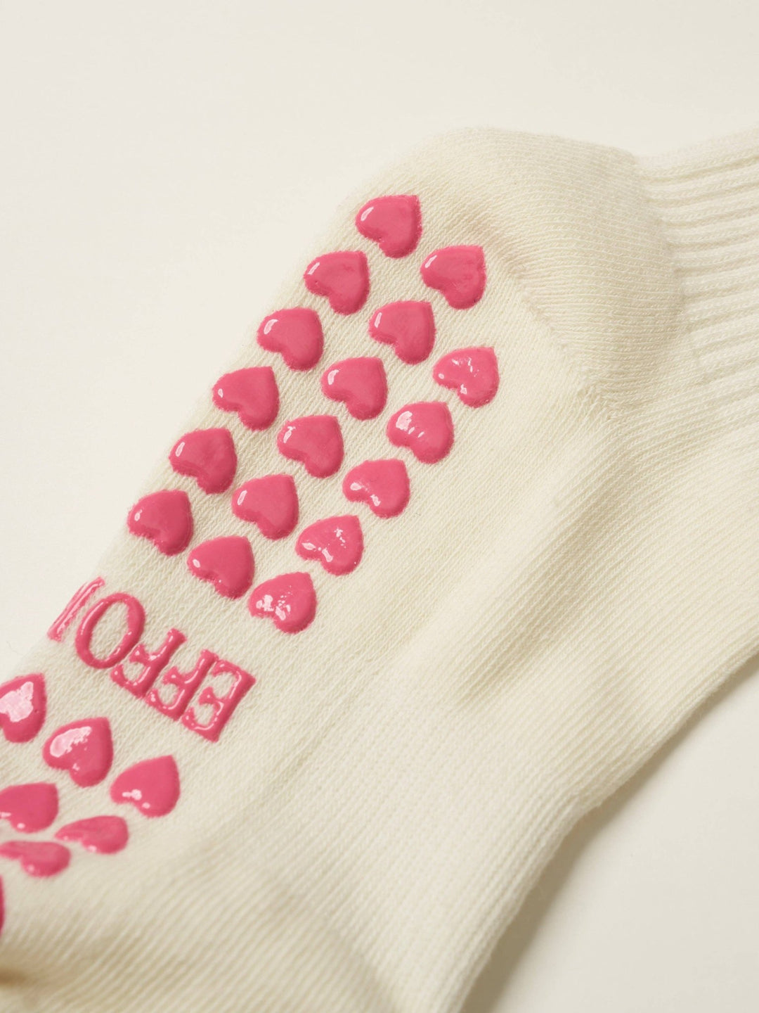 🎀 Hot Pink Bow Ruffle Grip Sock | Pilates Socks - Echo Market