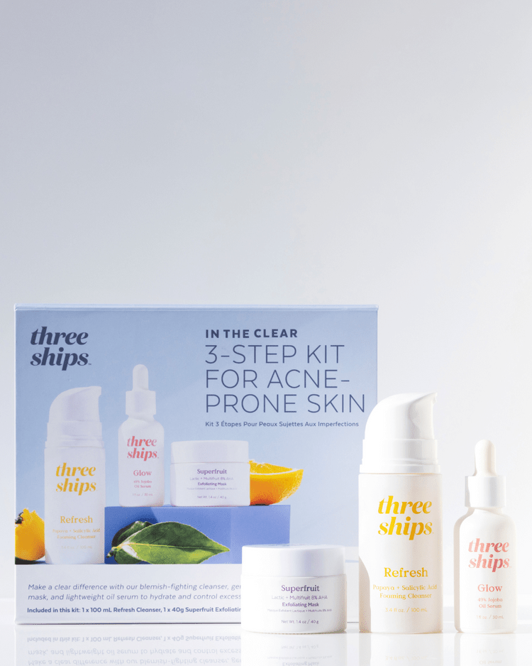 In The Clear | 3 - Step Kit for Blemish - Prone Skin - Echo Market