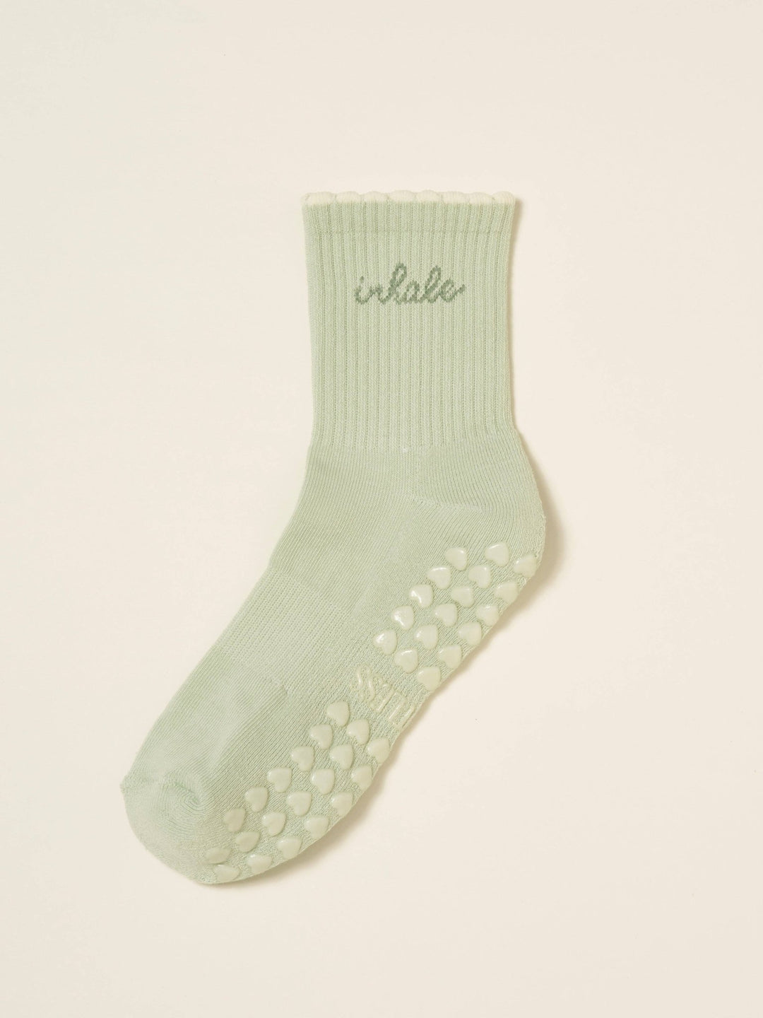 🧘🏼‍♀️ Inhale Exhale Grip Sock | Pilates Socks - Echo Market