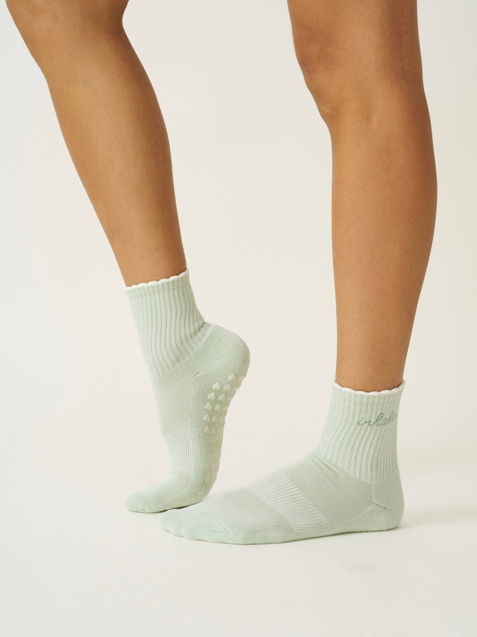 🧘🏼‍♀️ Inhale Exhale Grip Sock | Pilates Socks - Echo Market