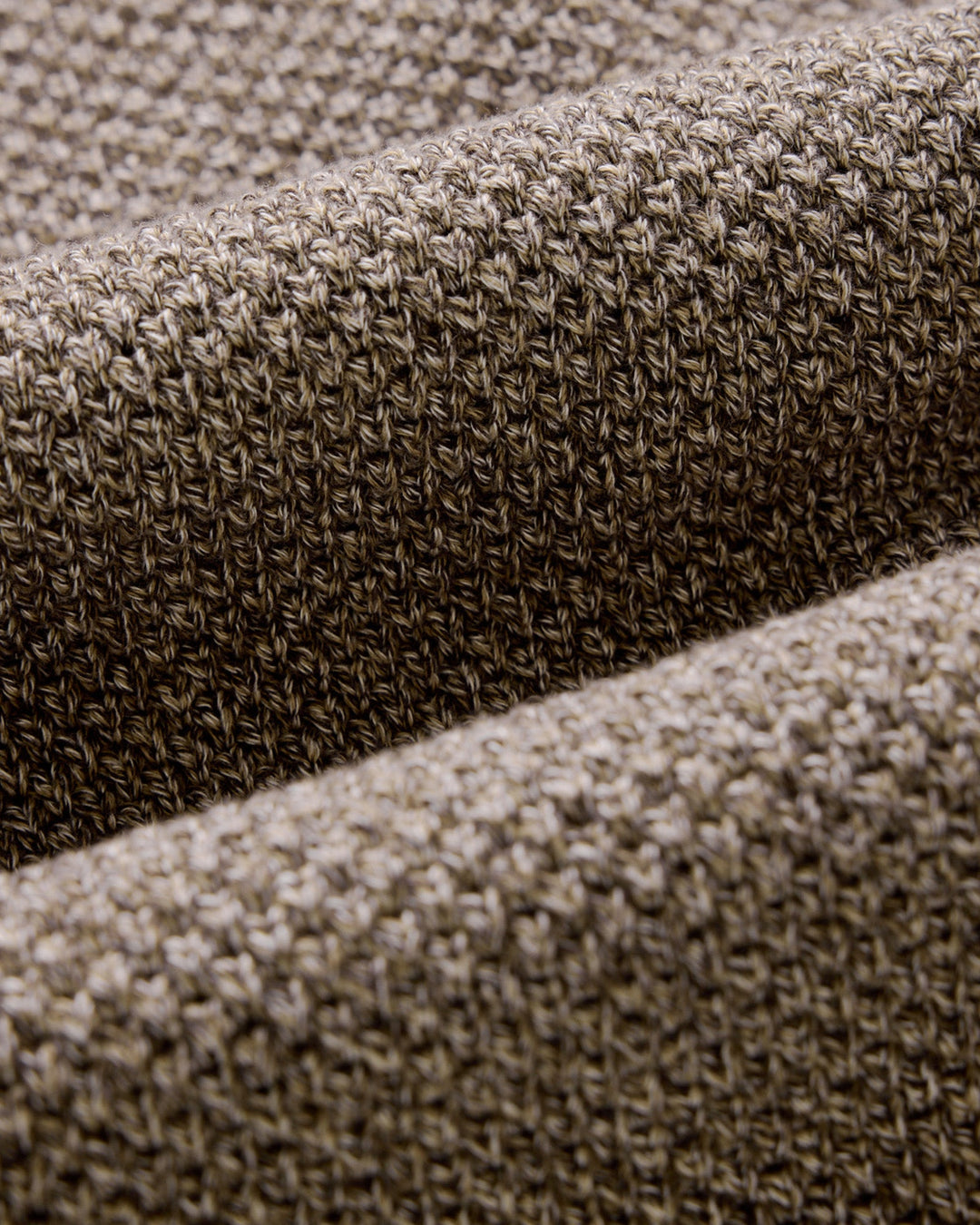 Close-up of textured Crwaford Sweater fabric.