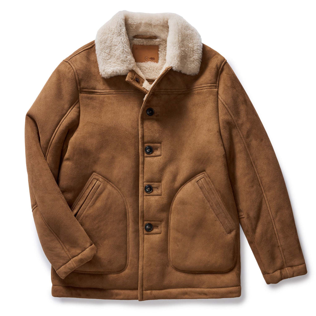 The High Plains Coat | Walnut Shearling