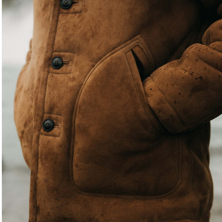 The High Plains Coat | Walnut Shearling