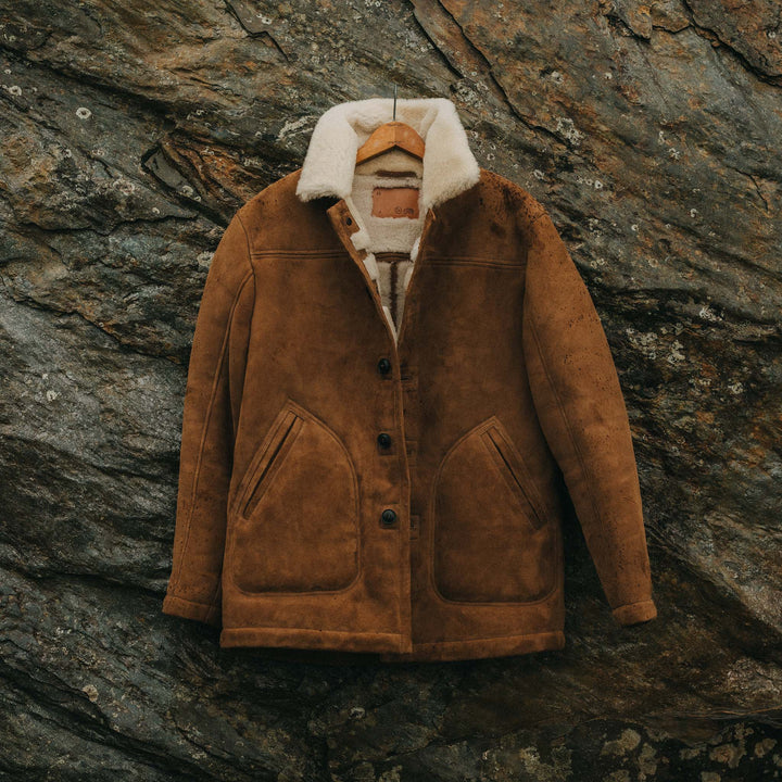 The High Plains Coat | Walnut Shearling