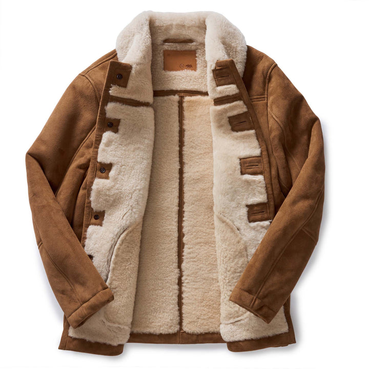 The High Plains Coat | Walnut Shearling