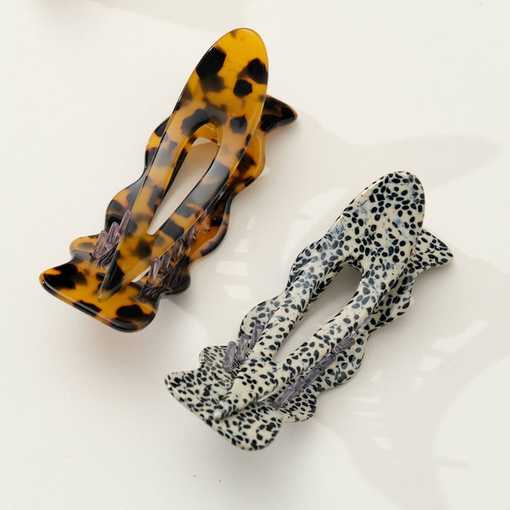 Jane Core | Scalloped Flat Claw Clip - Echo Market