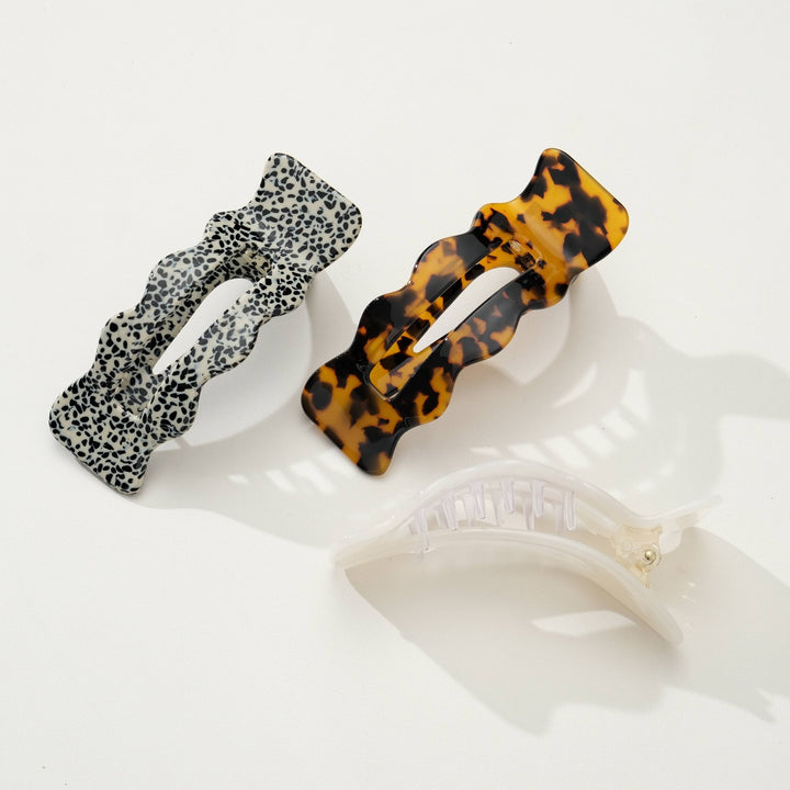 Jane Core | Scalloped Flat Claw Clip - Echo Market