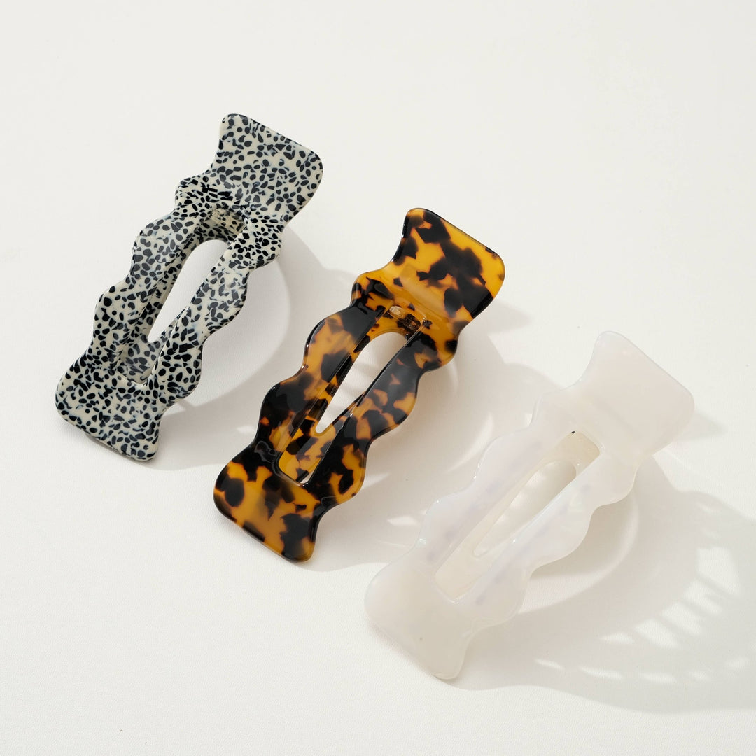 Jane Core | Scalloped Flat Claw Clip - Echo Market