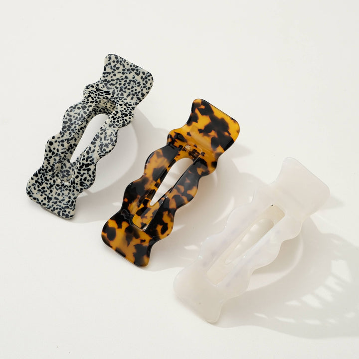 Jane Core | Scalloped Flat Claw Clip - Echo Market