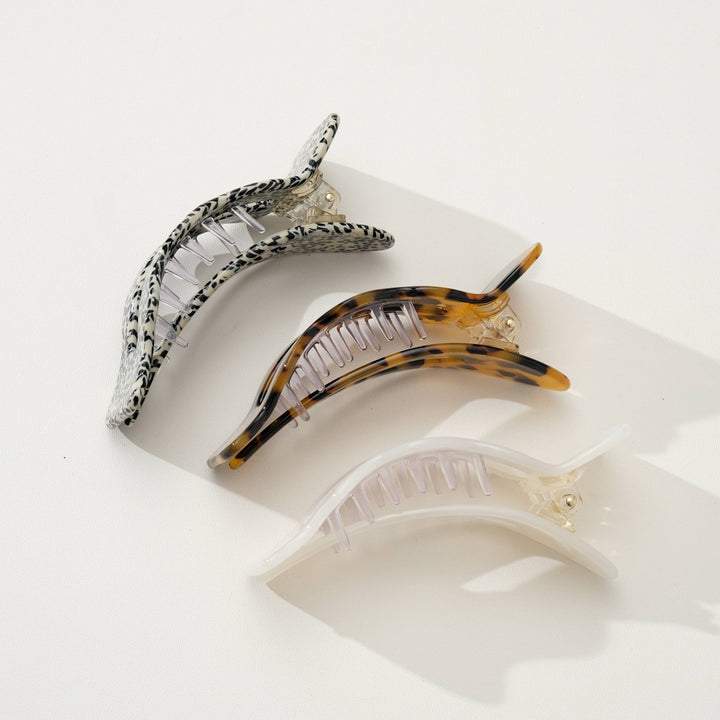 Jane Core | Scalloped Flat Claw Clip - Echo Market