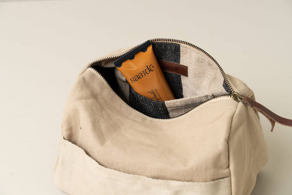 Journey Toiletry Canvas Bag | Clay - Echo Market