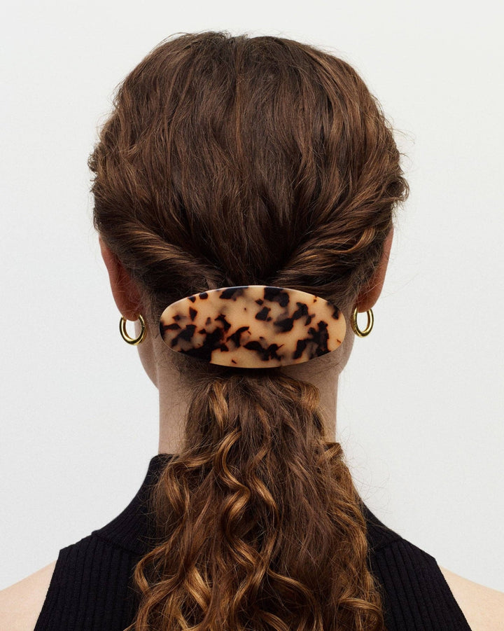 Jumbo Oval Barrette - Echo Market