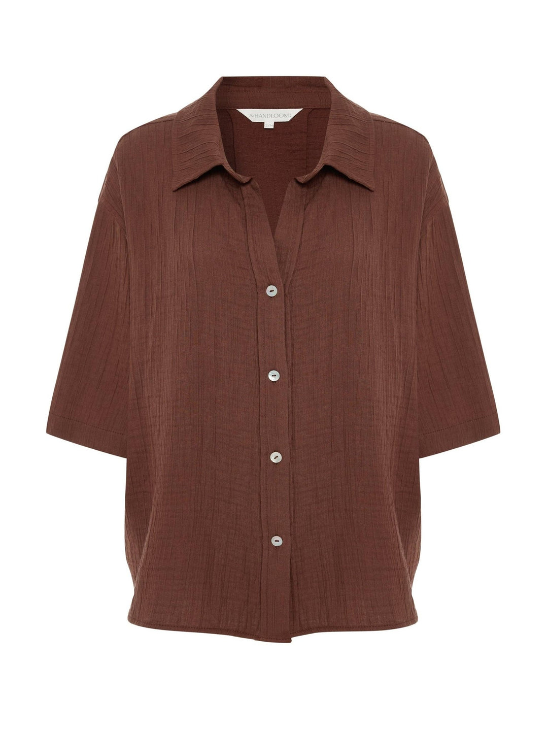 Kaya Boyfriend Shirt | Terracotta - Echo Market