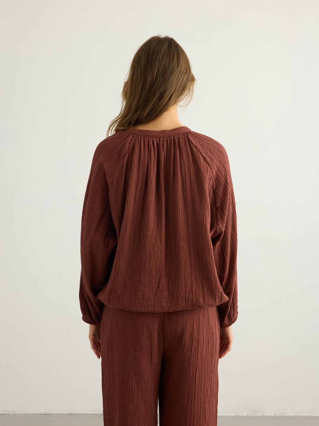 Kaya Drawstring Pants | Terracotta - Echo Market