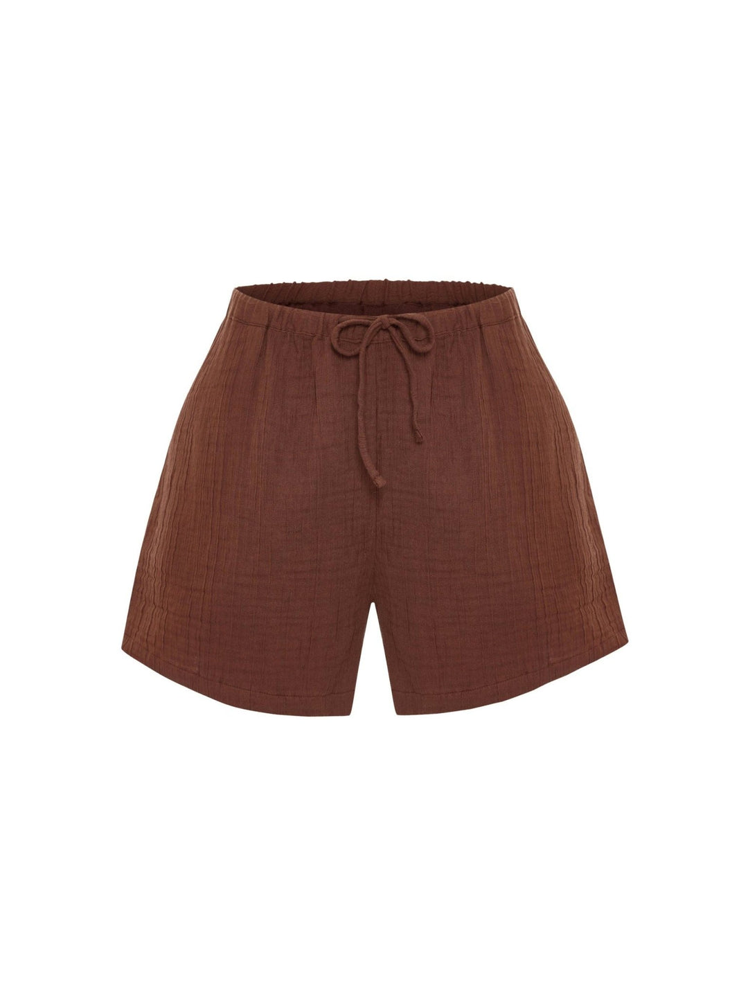 Kaya Drawstring Shorts | Terracotta - Echo Market