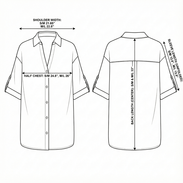 Kaya Oversized Shirt Dress - Echo Market