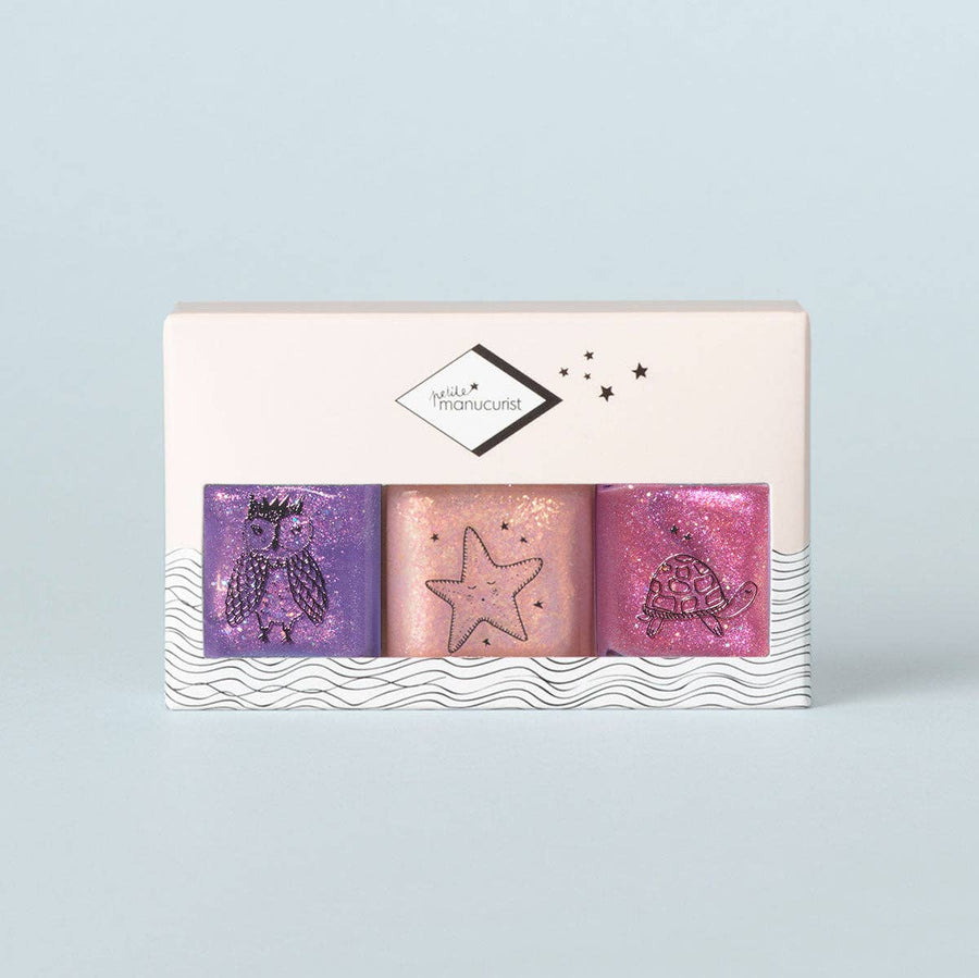 Kids Nail Polish Trio | Betty Scarlett Stella Set - Echo Market