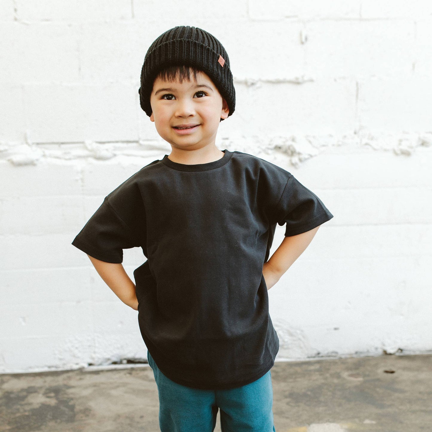 Kids' Organic Cotton Knit Beanie - Echo Market