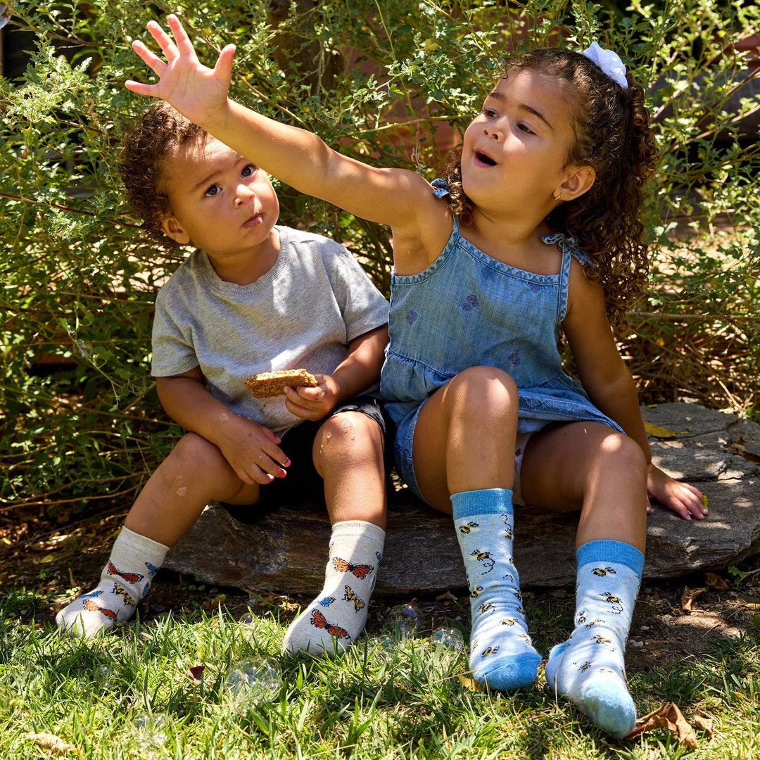 Kids' Socks that Protect Bees | Bumble Bliss - Echo Market