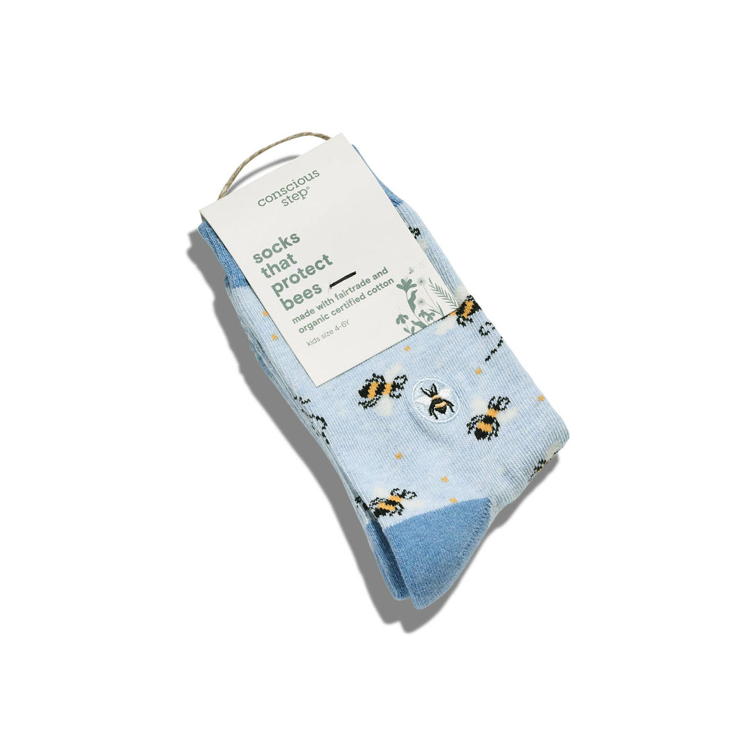 Kids' Socks that Protect Bees | Bumble Bliss - Echo Market