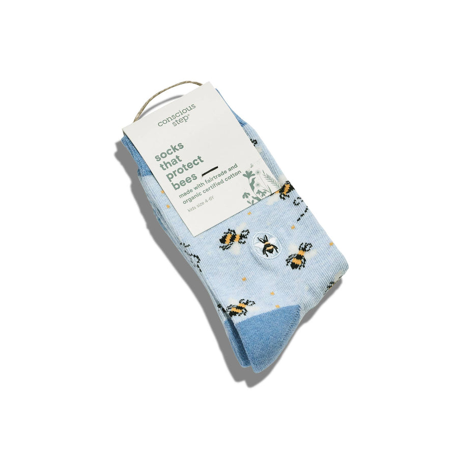 Kids' Socks that Protect Bees | Bumble Bliss - Echo Market
