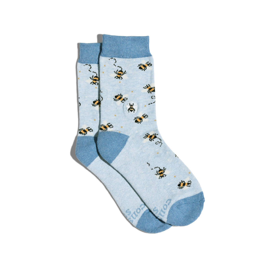 Kids' Socks that Protect Bees | Bumble Bliss - Echo Market