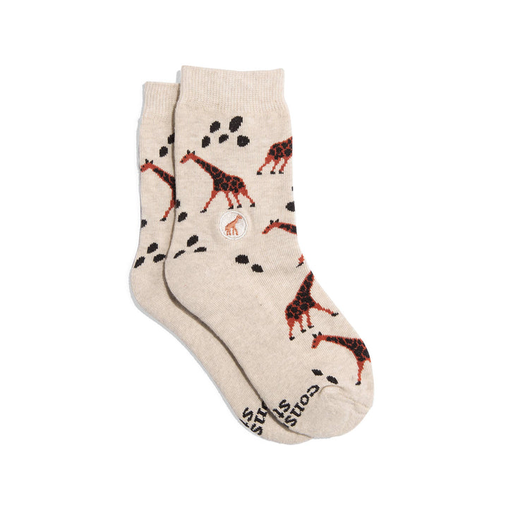 Kids Socks that Protect Giraffes - Echo Market