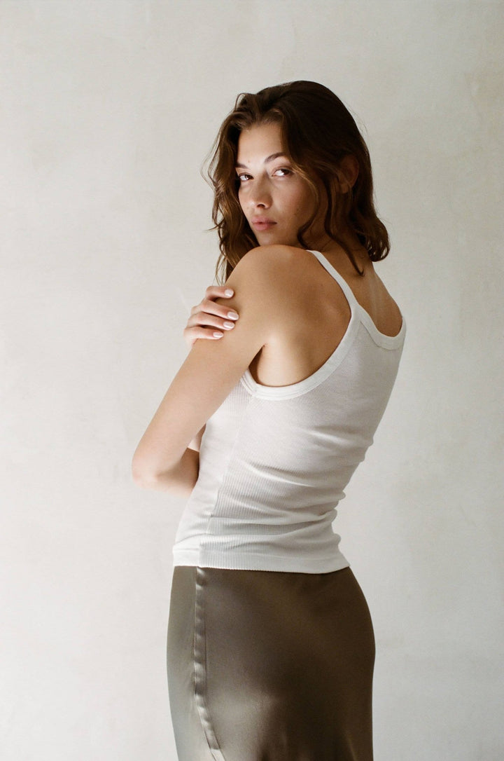 Knit Organic Cotton Tank Top - Echo Market