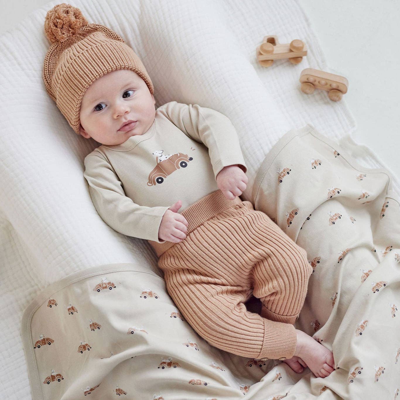 Knit Rib Legging | Cocoa - Echo Market