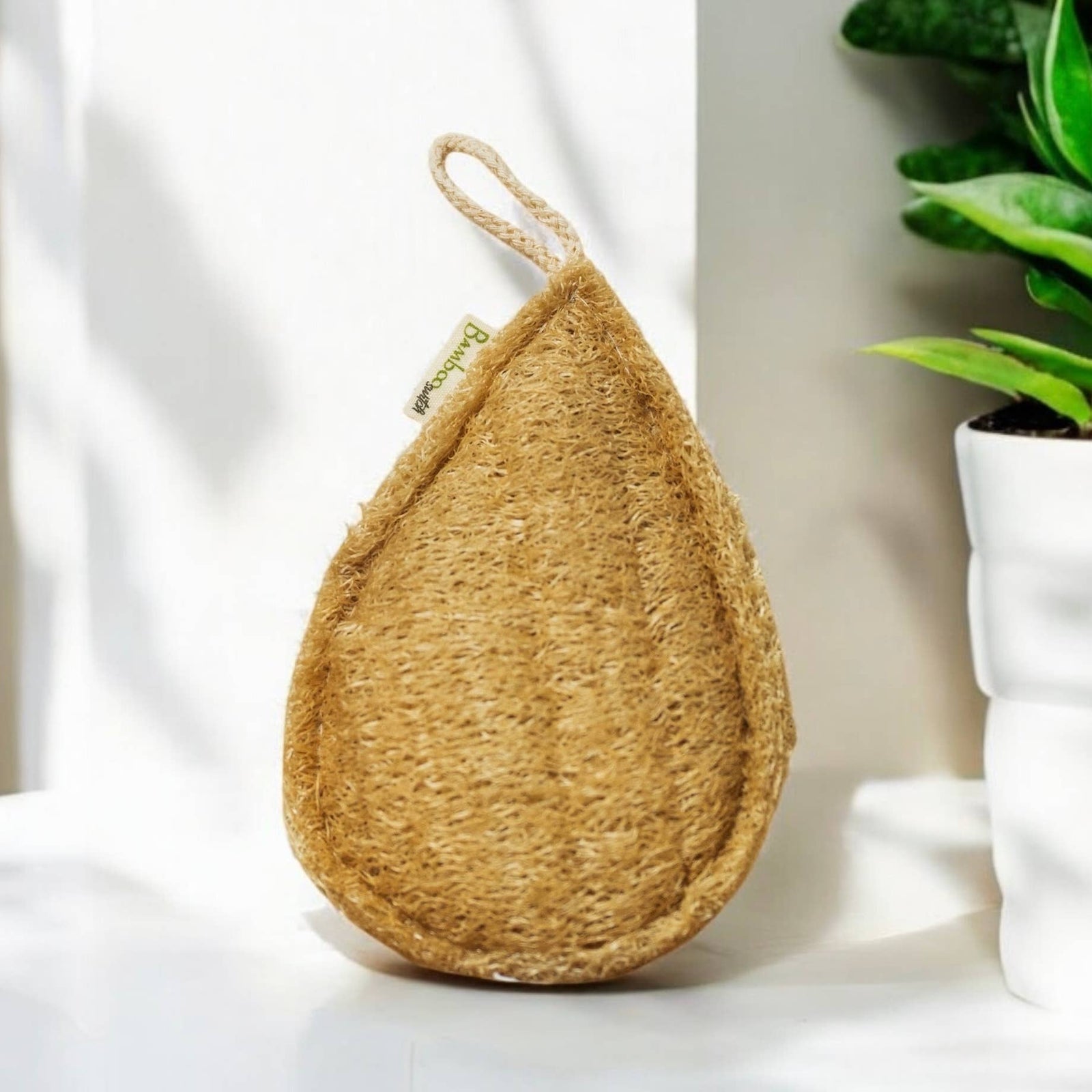 Large Exfoliating Loofah | Teardrop - Echo Market