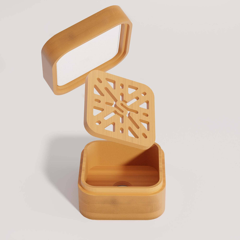 Large Shampoo Travel Case with Coaster - Echo Market