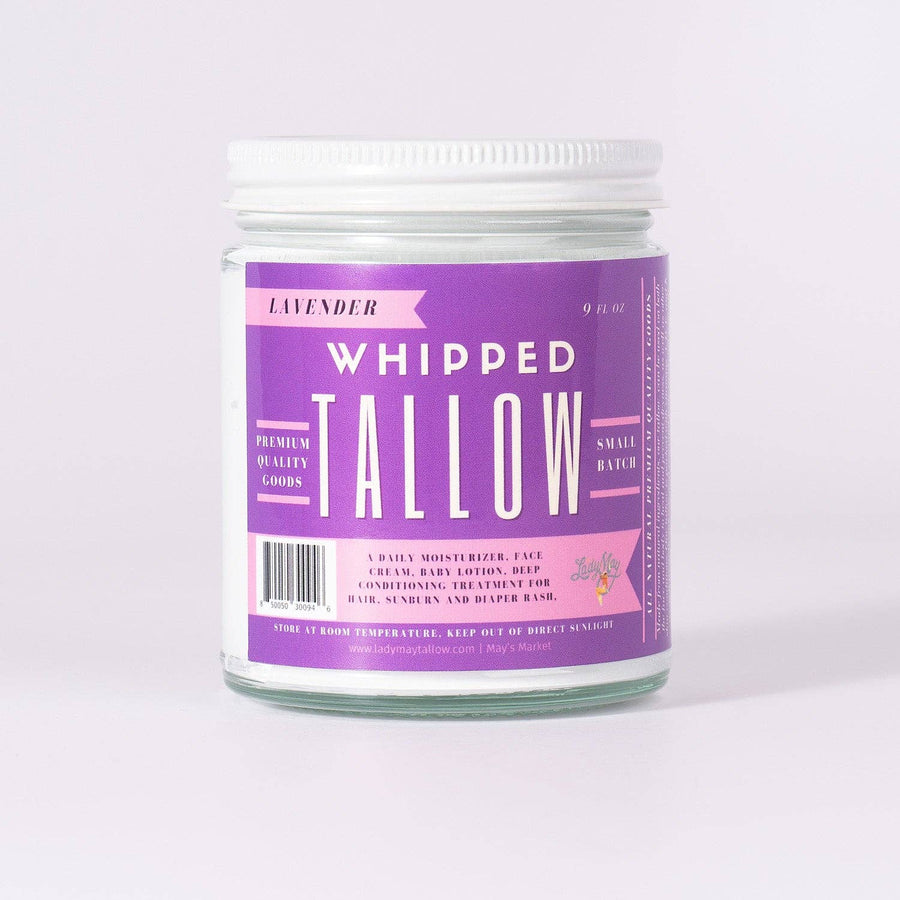 Lavender Whipped Tallow | All Natural Grass Fed Beef Tallow  - Echo Market