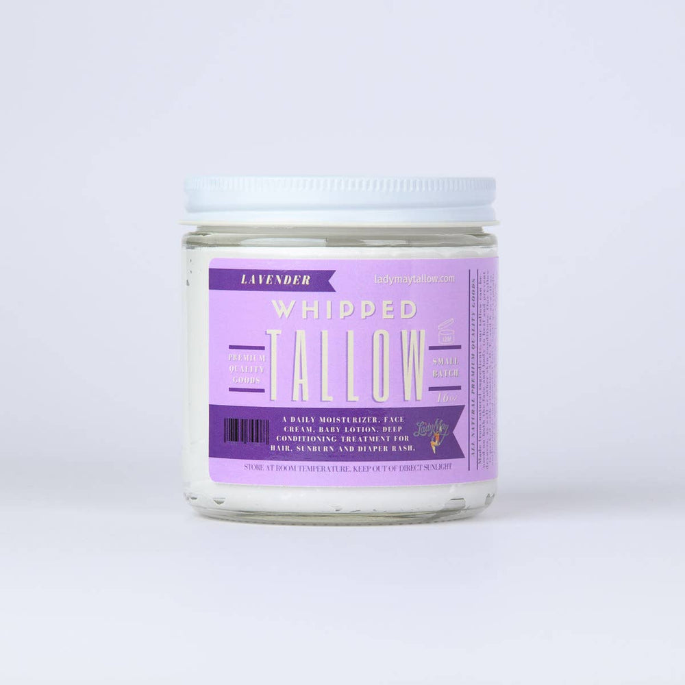 Lavender Whipped Tallow | All Natural Grass Fed Beef Tallow  - Echo Market