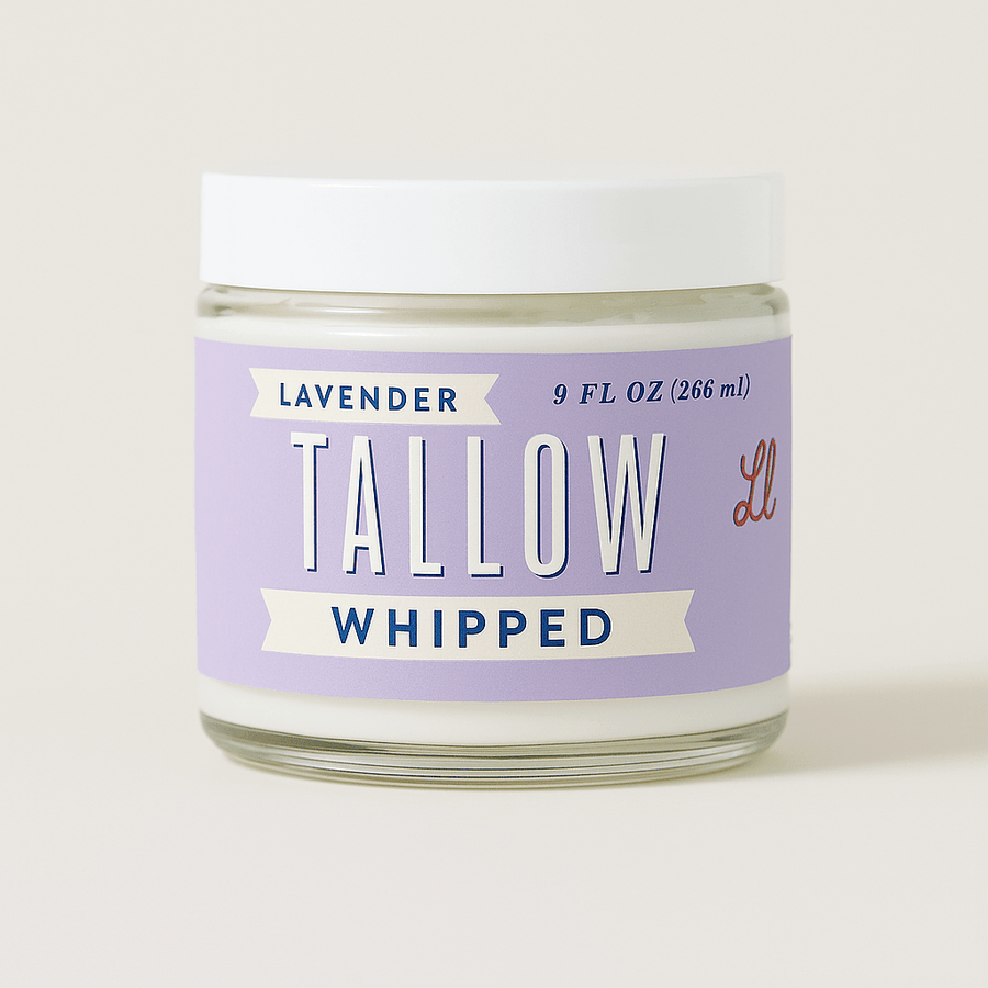 Lavender Whipped Tallow | All Natural Grass Fed Beef Tallow  - Echo Market
