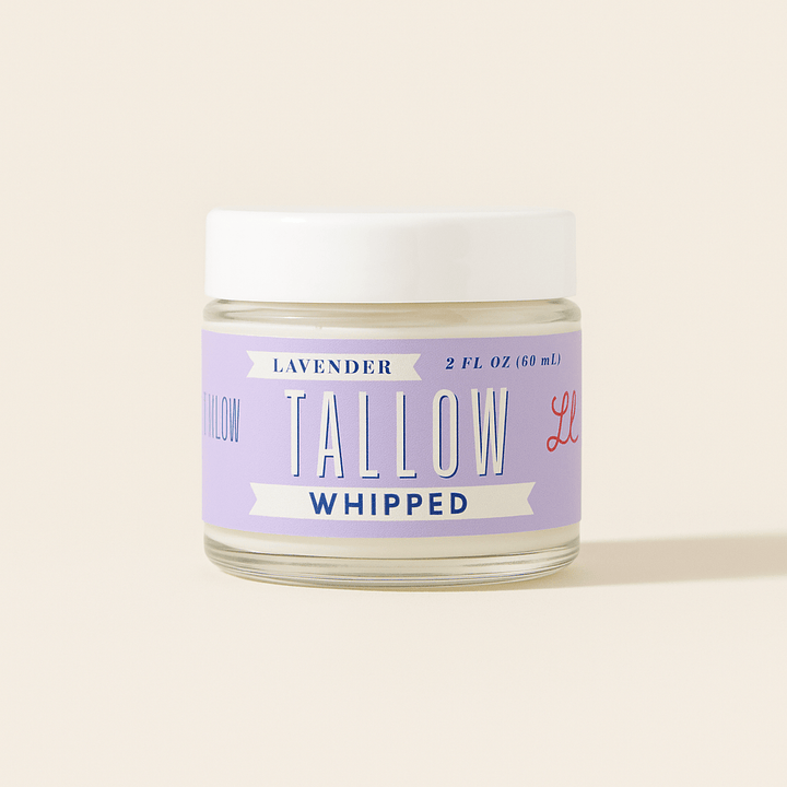 Lavender Whipped Tallow | All Natural Grass Fed Beef Tallow  - Echo Market