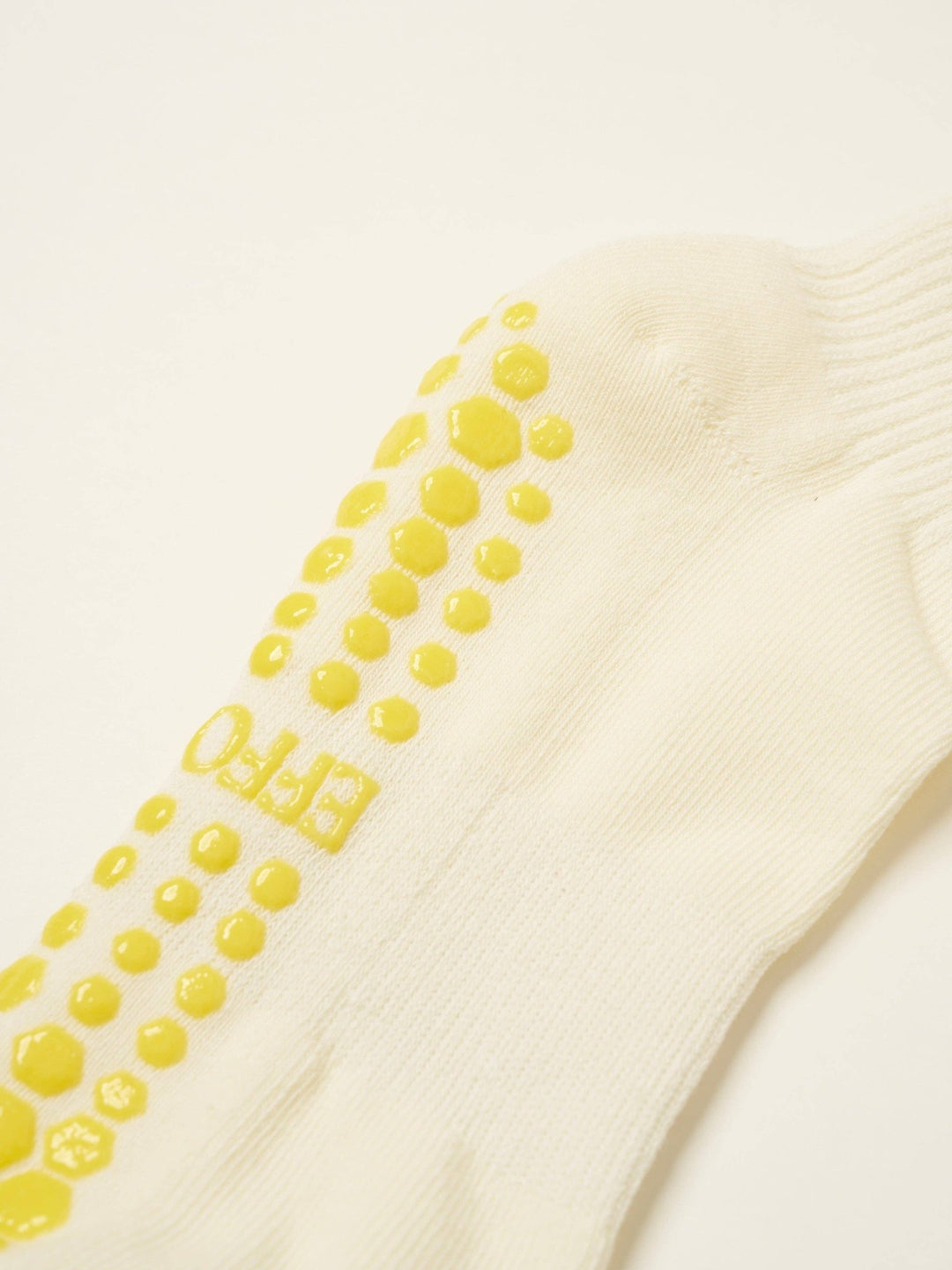 🍋 Lemon Ruffle Grip Sock | Pilates Socks - Echo Market