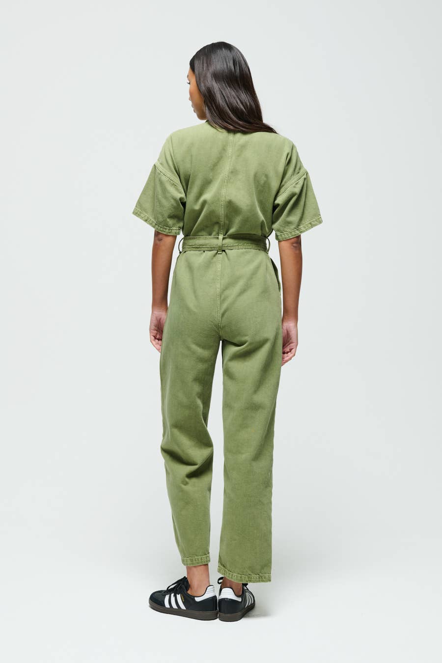 Lena Jumpsuit | Avocado - Echo Market