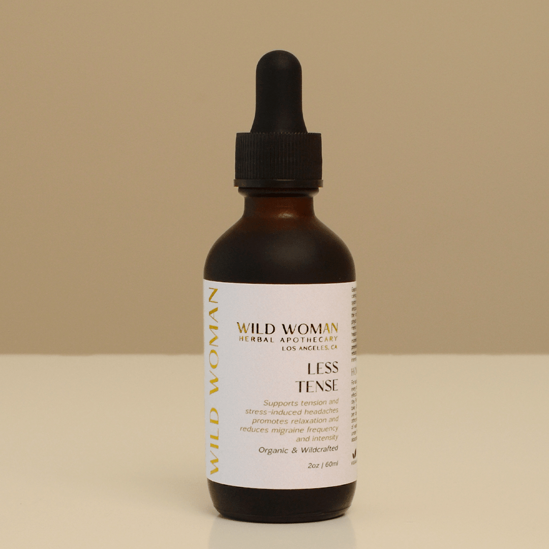 Less Tense | Tension Headache &amp; Migraine Herbal Tincture - Echo Market