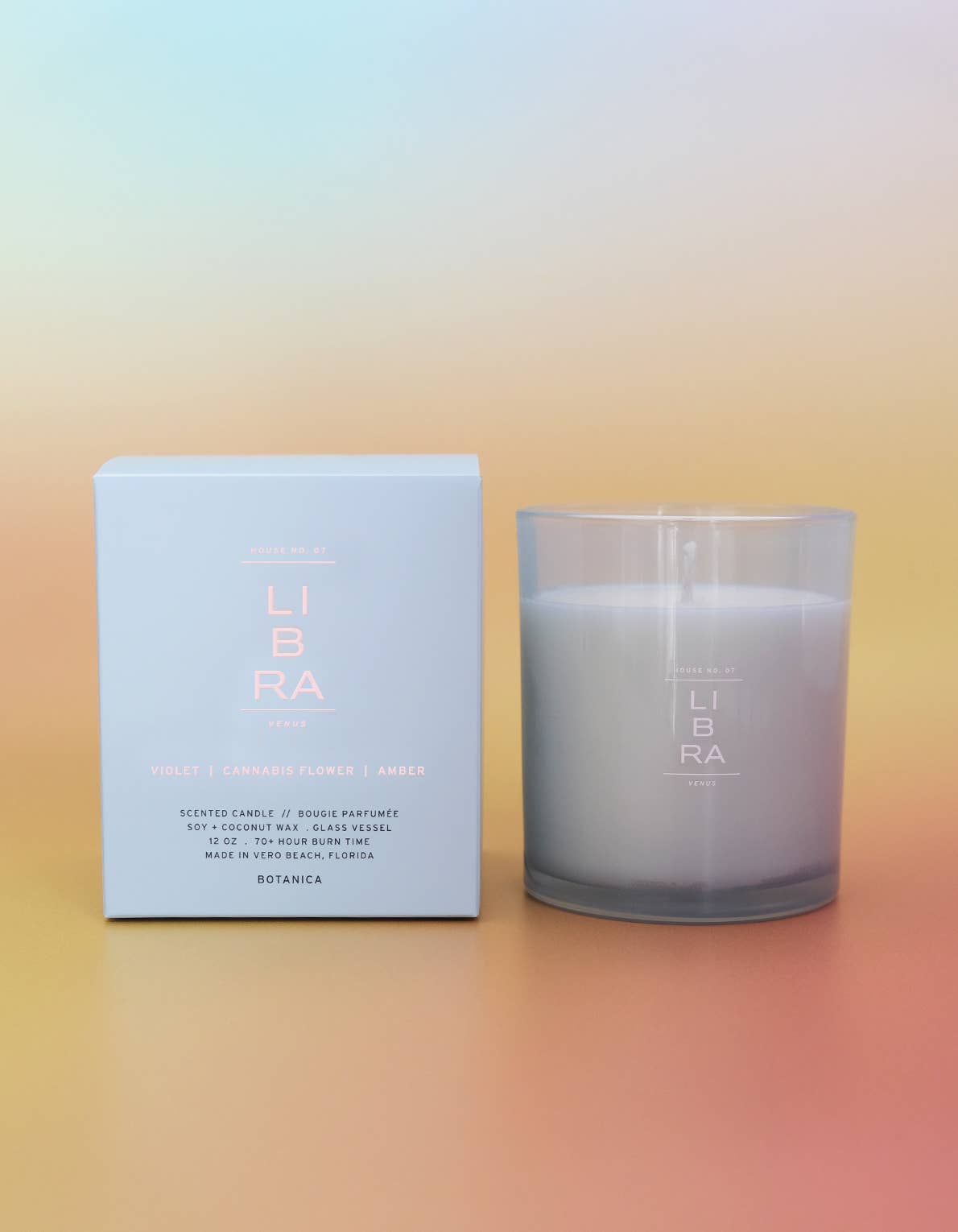 Libra Zodiac Candle - Echo Market