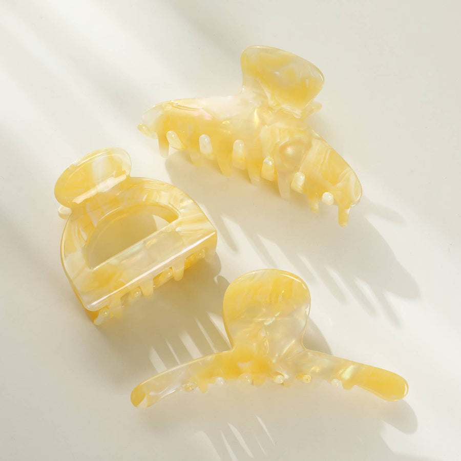 Limoncello | Small/Medium Claw Clips - Echo Market