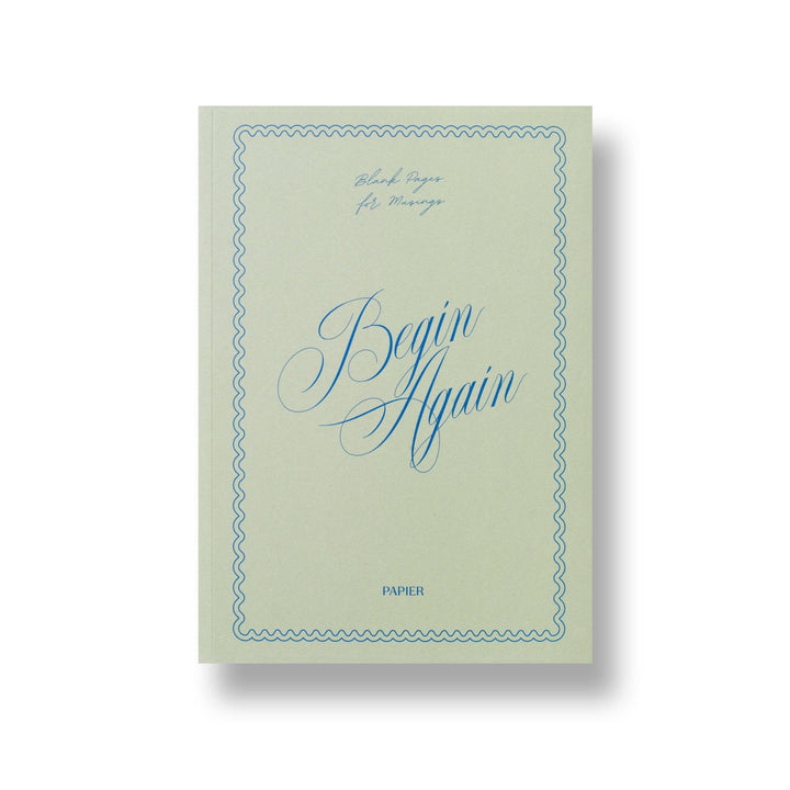 Lined Notebook | Begin Again - Echo Market