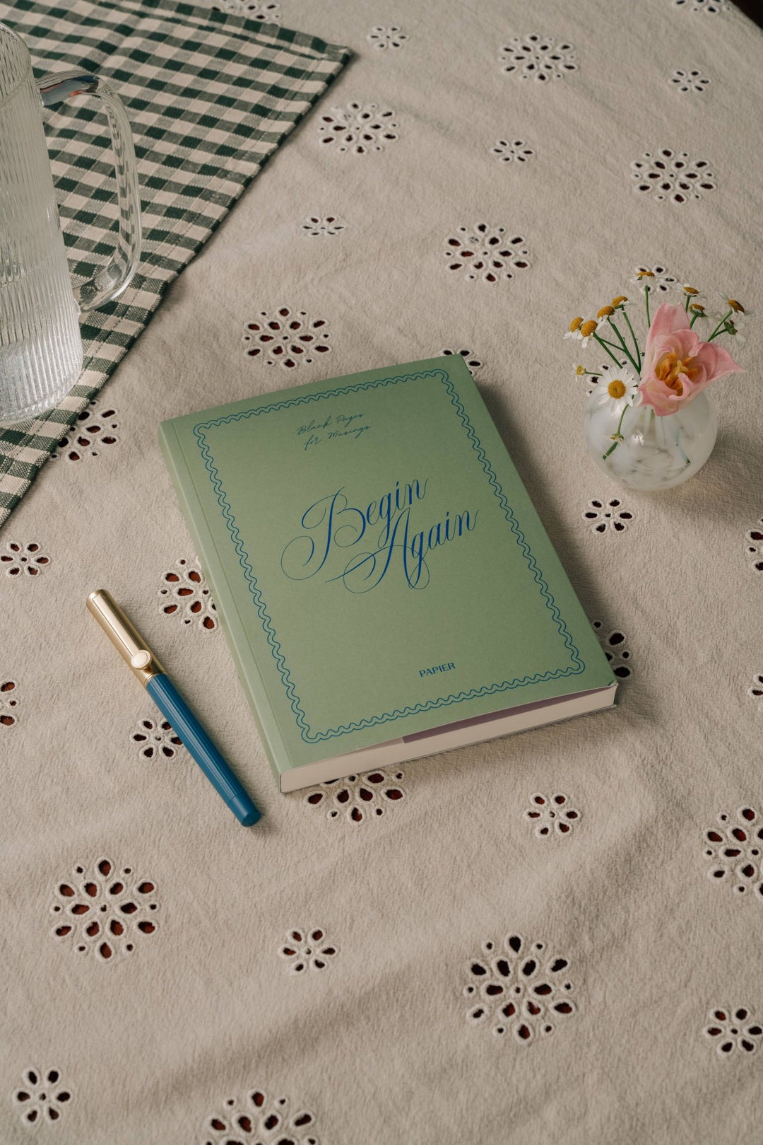 Lined Notebook | Begin Again - Echo Market