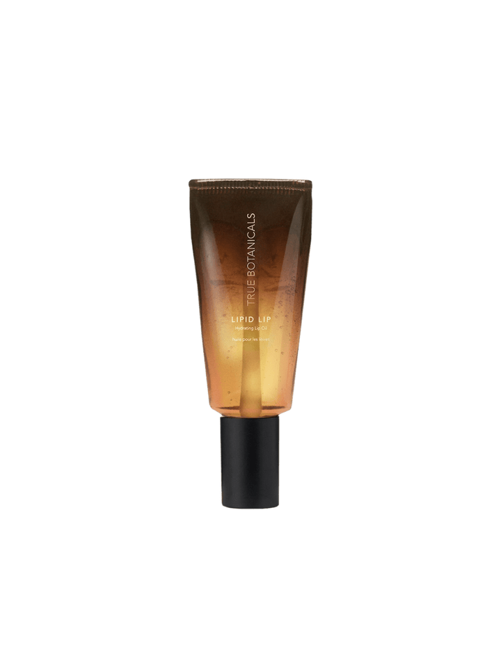 True Botanicals Lipid Lip Oil on a white background.