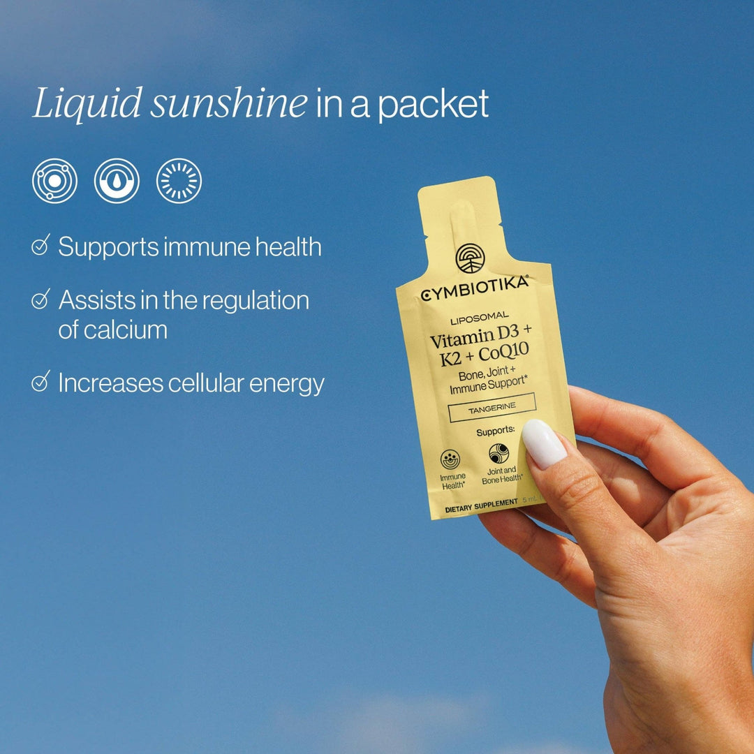 Liposomal Vitamin D3 + K2 + CoQ10 - Echo Market