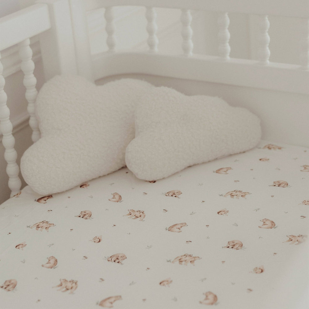 Little Bear Organic Cot Sheet - Echo Market