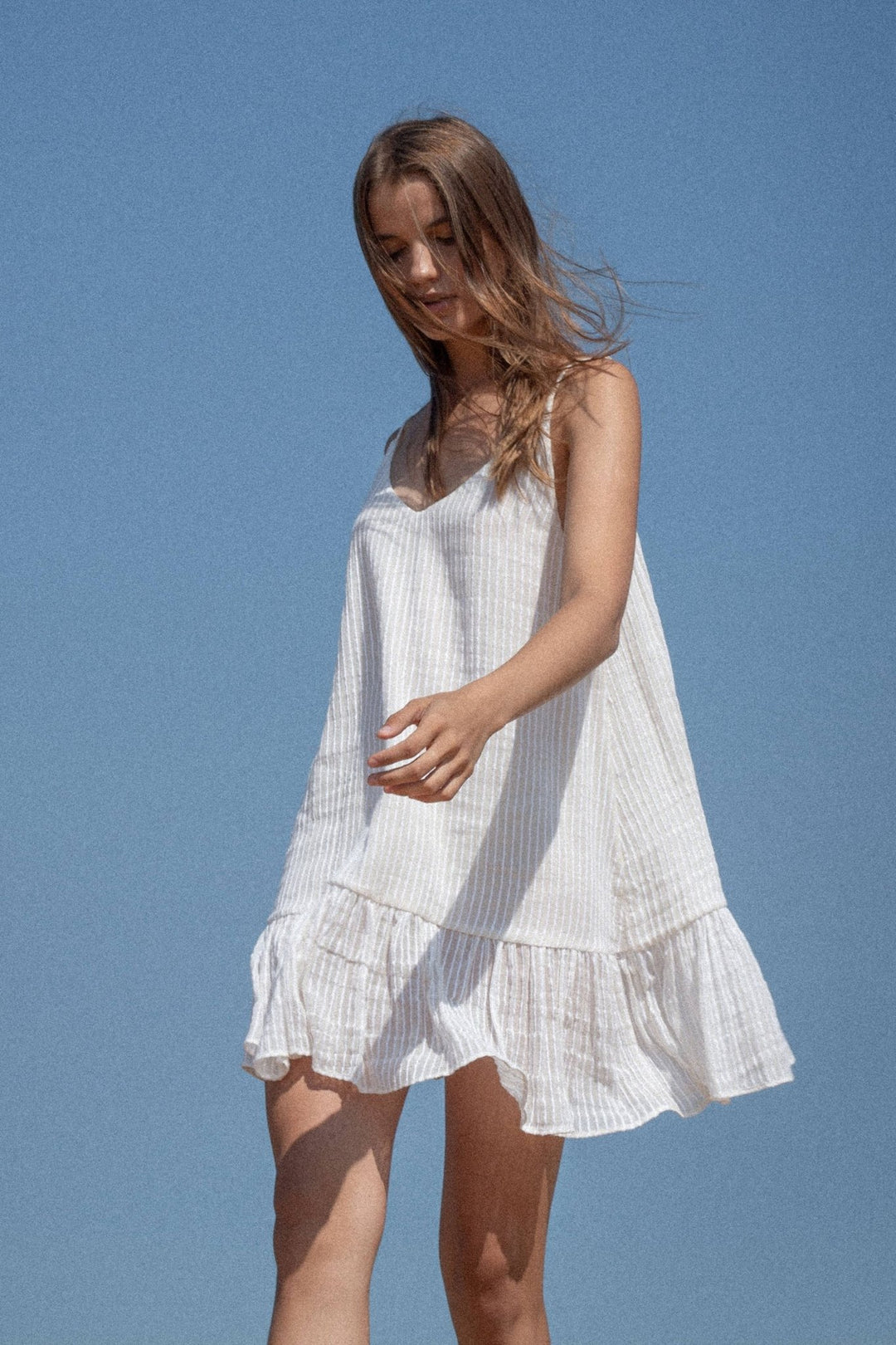 Liv Mini Ruffle Dress - Echo Market